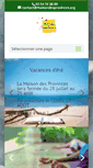 Mobile Screenshot of maisondesprovinces.org